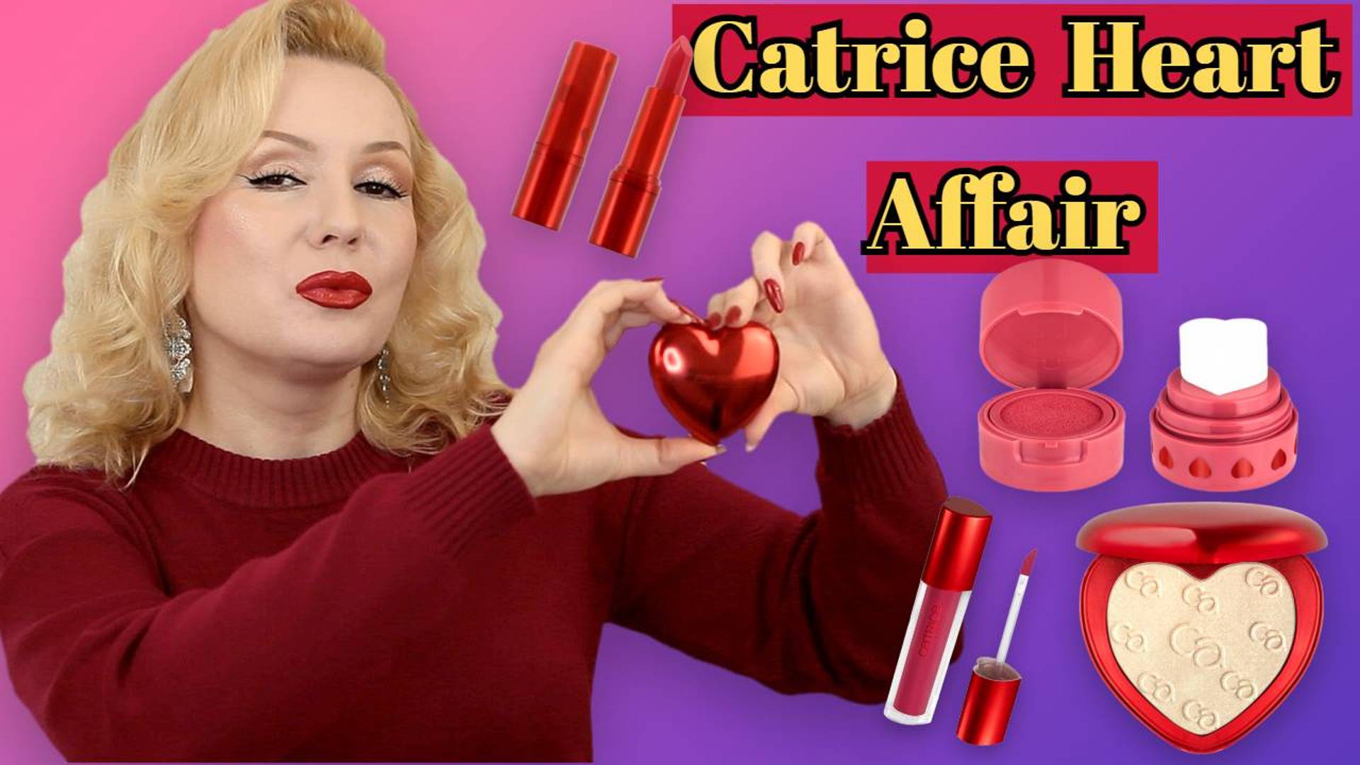 НЕВЕРОЯТНО РОСКОШНАЯ КОЛЛЕКЦИЯ CATRICE HEART AFFAIR// КАЧЕСТВО ЗА КОПЕЙКИ