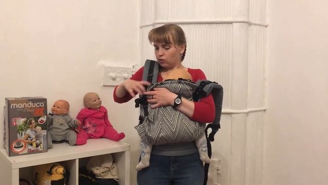 Инструкция к эргорюкзаку ИзиТоп в положении за спиной смотреть онлайн