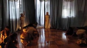 Танец амазонок. Азовский музей, шоу на день города-2011