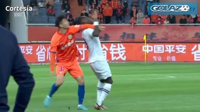 Rubilio Castillo (Nantong Zhiyun FC) vs. Shandong Taishan FC | Superliga de China | CSL 2023