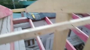Строим стропильную систему в доме из газобетона