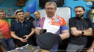 2023_10_28 - Новинки от компании SMART DIVE + Вручение сертификата инструктора Азаркину Юрию