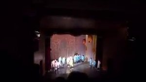 танец в ластах ансамбля завода "Электроцинк"