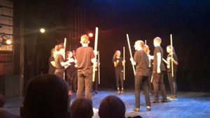 #ДМТЮА. 5 группа. Открытый урок 20.12.2018. Сценическое движение.