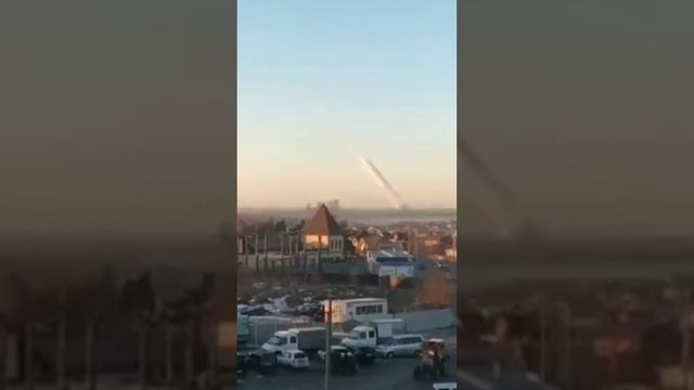 🚨BIG🚨-Bm-30 Smerch launch from Belgorod, Russia towards Ukraine 🇷🇺VS🇺🇦 #ukrainevsrussia #kyiv