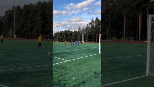 Два пенальти в детском футболе #sport #football #footballsoccer #penalty