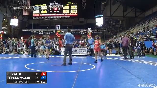 105 Cons. Round 2 - Amanda Walker (Pennsylvania) vs. Charlotte Fowler (Texas) смотреть онлайн