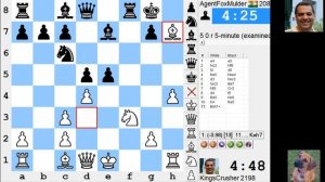 LIVE Blitz #3178 (Speed) Chess Game: White vs AgentFoxMulder in Vienna gambit