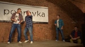 Алексей Красноцветов в театре импровизации Вангоги