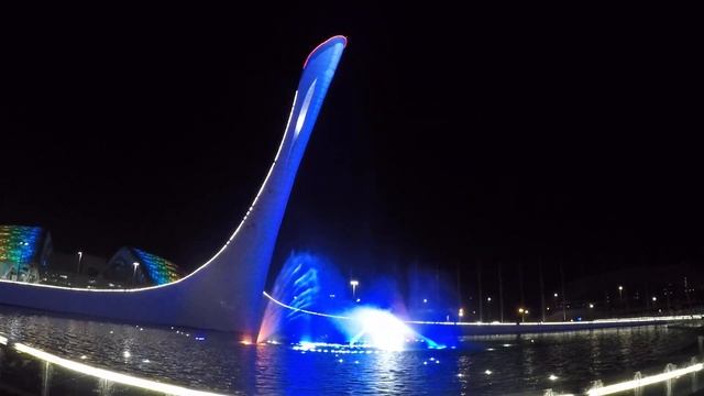 Сочи. Поющий фонтан... смотреть онлайн