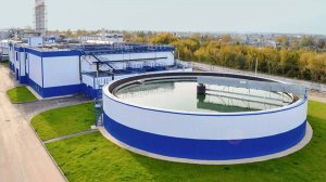 Очистка стоков молочного комбината.