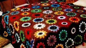 Мотив для красивого пледа. Часть 1