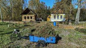 Начинаем готовить хутор к зиме. Огородные дела и отдых от стройки