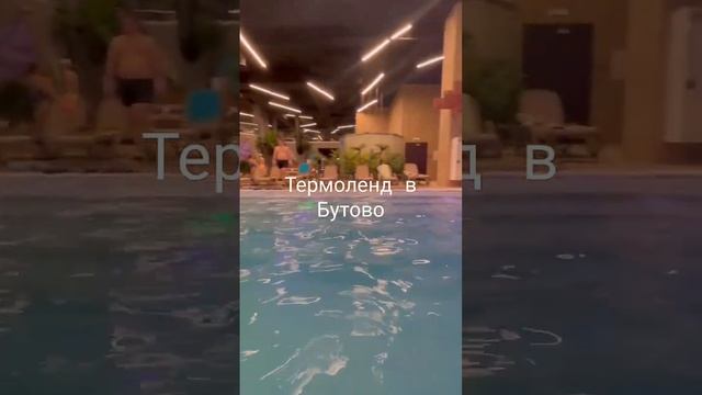 Термоленд в Бутово с баром в бассейне