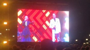 Р.Ганиуллина и Р.Камалов на праздничном концерте Татар радиосы в центре семьи Казан!
