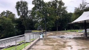 Калининград, Королевский парк,памятник Мюнхгаузену и Высоцкому! Кирха королевы Луизы начала 20 века