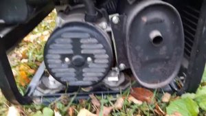 Работа бензогенератора Firman spg 3800 после 5ти лет простоя.