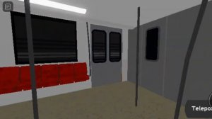Катаюсь на Варшавском метро (это Польша 🇵🇱) Warsaw metro Roblox { нету звука, но снимал со звуком }