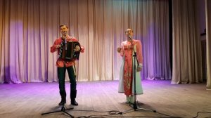 Русская народная песня"Хуторок".Алина и Денис Кабачевские.