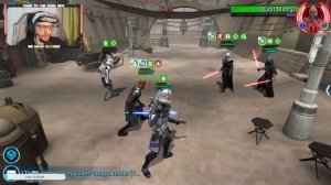 vs Tomasz | 1-3-47 СЕЗОН | ВЕЛИКАЯ АРЕНА 3х3 | SWGOH #999