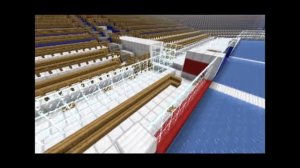 Обзор своих построек 3 [Хоккей стадион] [minecraft]