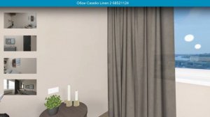 Обои Caselio Linen 2 68521124 в интерьере. визуализация и фото.