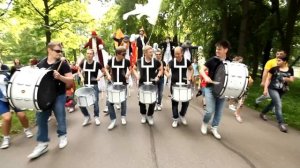 DRUM TIME-шоу барабанщиков на 4 фестивале уличных театров.Барабанное шоу.31.05.13