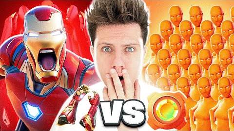 ЖЕЛЕЗНЫЙ ЧЕЛОВЕК VS 99 БРОНЗ в Фортнайт смотреть онлайн