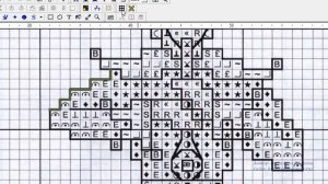 Программа Pattern Maker v4 Pro — режим обводки бэкстича