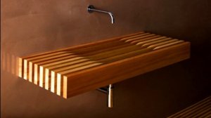 Раковина из дерева своими руками. Быть или не быть в интерьере?