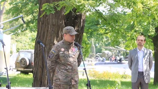 Открытие первого музея АТО в Украине смотреть онлайн