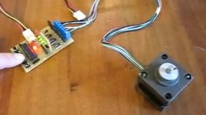 Контроллер для проверки шаговых двигателей