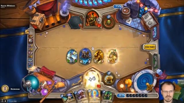 Hearthstone Kharazhan Adventure 4-3 (Heroic Malchezar) смотреть онлайн