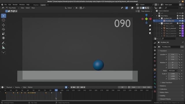 02-01 - developing your eye. КУРС ИНТЕНСИВ ПО АНИМАЦИИ в Blender 2023