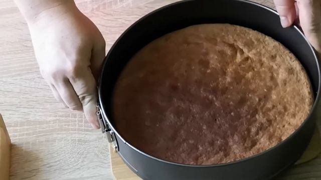 Клубничный торт без муки/Быстро и просто