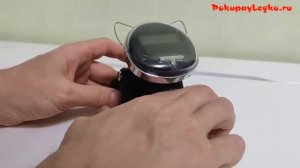 Говорящие часы "Кошка" с термометром