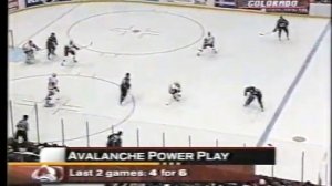 NHL REGULAR SEASON 2001-2002 - Colorado Avalanche @ Detroit Red Wings