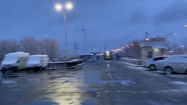 Уезжаю домой! Снег в Ставрополе!