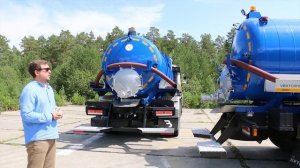 Ассенизатор в базовой комплектации МВ-12 КАМАЗ-65115 НПО "ВЕКТОР"