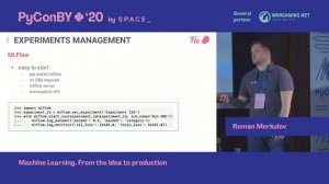 PyConBY 2020 Роман Меркулов - Машинное обучение от идеи до производства