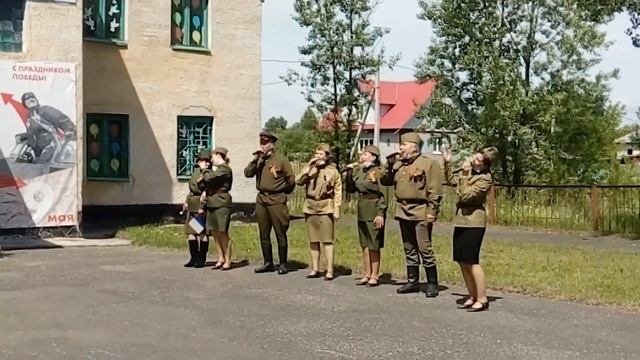 «Песни Победы» — мобильный концерт в пос. Подобас