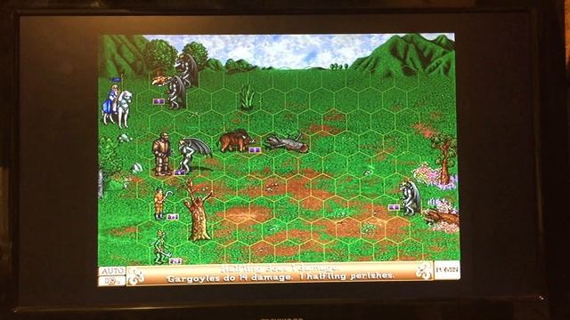 Heroes of Might and Magic 2 Amiga 1200 AGA 060/80MHz Playing on real Amiga! смотреть онлайн