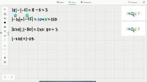 1. Модуль числа. Примеры.