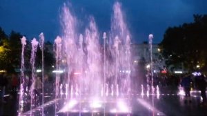 Singing fountain  in Kaliningrad(full version)