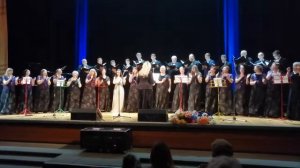 Сухие кости/Dry bones (негритянская), исполняет камерный хор "Партес"