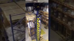 Мостовой кран-штабелёр. Модернизация системы управления - ООО Контакт-М