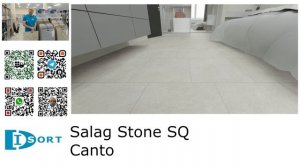 SPC кварцвинил Salag Stone - Польша. Обзор технических характеристик и дизайнов.