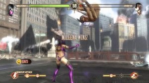 Mortal Kombat 9 Mileena Arcade Ladder Expert No Matches Lost
