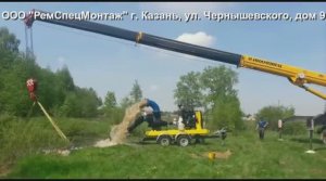 Перекачивание сточных вод (байпас из труб Ду150 - Ду700)