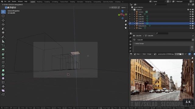 03-03 - blockout introduction . МАСТЕР ГОРОДСКОГО ОКРУЖЕНИЯ в Blender видео курс